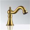 Fontana Commercial Brushed Gold Touch Less Automatic Sensor Hands Free Faucet